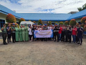 Dishub Pidie Ikut Partisipasi Donor Darah HUT ke-77 POMAD
