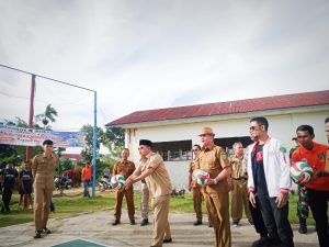 Kejuaraan Bola Voli Wali Kota Cup 2023 Tingkat Pelajar Resmi Dibuka Wakil Walikota Padang Sidempuan