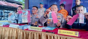 Gelar Konferensi Pers, Kapolres Pidie Sampaikan Pengungkapan Dua Kasus Pencurian