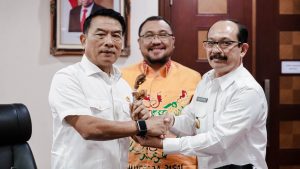 Pj. Meurah Temui Kepala Staf Kepresidenan Terkait Pembangunan Bendungan Dan Irigasi
