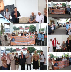 Bupati Tapsel Berangkatkan 20 Peserta Santripreneur dan SMA/SMK Sederajat Menuju SAE Digital Akademi Medan