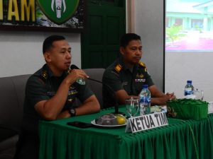 Kodim 0117/Atam Terima Kunker Tim Dalproggar Kodam Iskandar Muda