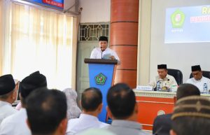 Pada Rapat Orientasi Penyusunan Rancangan Awal RPJPD Pidie, Pj Bupati Tegaskan Kepala SKPK Harus Serius dan Tidak Boleh Diwakili