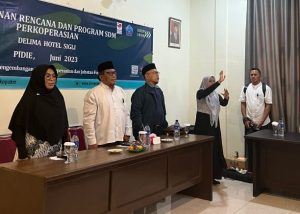 Pj Bupati Pidie Buka Sosialisasi Perkoperasian dan Pendampingan Program PKPHAM