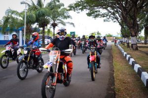 Pj Bupati Muhammad Iswanto Ikuti Trail Adventure Hari Bakti ke-76 TNI AU