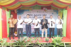 Tabuh Gendang, Pj Bupati Aceh Besar Deklarasikan ODF di Blang Bintang