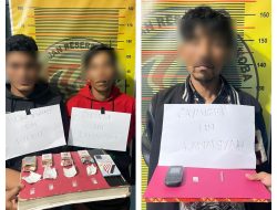 Satres Narkoba Polres Aceh Tengah Kembali Tangkap 3 Pelaku Penyalahgunaan Narkotika