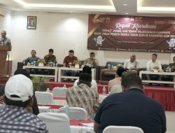 Wakili Pj Bupati, Asisten I Buka Rakor Jadwal Kampaye Pemilu 2024