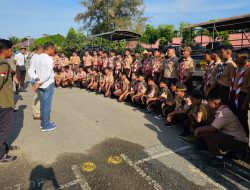 Kabag Ops Polres Aceh Utara Pimpin Pelepasan Napak Tilas Pramuka