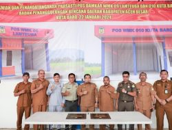 Pj Bupati Aceh Besar Resmikan Dua Pos Damkar Kecamatan