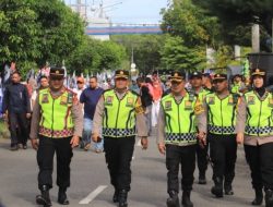 Polisi Berhasil Amankan Kampanye Terbuka Capres Nomor Urut Satu di Banda Aceh