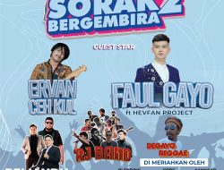 Saksikan Konser Indonesia Maju Malam ini di Lapangan Musara Alun Takengon