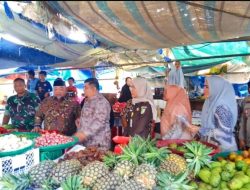Pj Sekda Agara Pantau Harga Bahan Pokok di Pasar