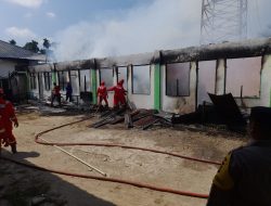 Barak Santri Dayah Ashabul Yamin Terbakar, Begini Kronologisnya