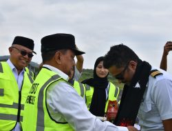 Pj. Bupati Aceh Tengah Hadiri Operasional Perdana Penerbangan Perintis Maskapai Susi Air Rute Rembele – Blangkejeren – Medan
