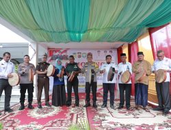 Pj Bupati Aceh Besar dan Kapolresta Banda Aceh Launching Kampung Bebas Narkoba di Lheu Blang