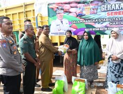 Pemkab Aceh Besar Gelar Pangan Murah Serentak Nasional di Darul Kamal