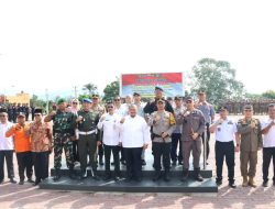 Bupati Tapsel Hadiri Apel Gelar Pasukan Ketupat Toba 2024