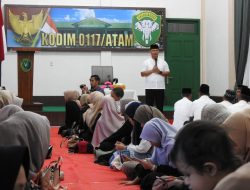 Keluarga Besar Kodim 0117/Aceh Tamiang Gelar Buka Puasa Bersama