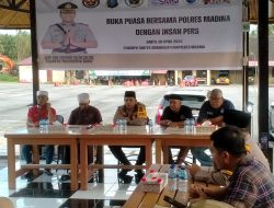 Polres Madina Buka Puasa Bersama Dengan Insan Pers