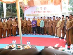 Pj Bupati Aceh Besar Hadiri Launching KBN Polresta Banda Aceh di Gampong Pasie Lubuk
