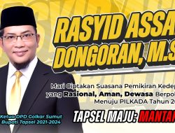 Rasyid Assaf Dongoran Ikuti Proses Penjaringan Bupati Pada Golkar Tapsel