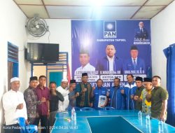 Partai Amanat Nasional Terima Berkas Rasyid Assaf Dongoran Bakal Calon Bupati Tapsel