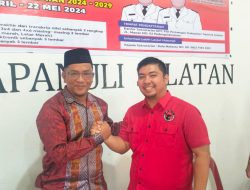 Bakal Calon Bupati Tapsel : Wabup Rasyid Assaf Dongoran Daftar ke PDI Perjuangan