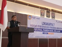 Pj Bupati Iswanto Buka Lokakarya 7 Program Guru Penggerak Angkatan 9 Aceh Besar