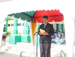 Muslizar Pimpin Upacara Peringatan Hari Otonomi Daerah XXVIII