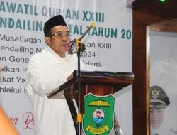Sekda Madina Buka MTQ Ke XXIII di Desa Sibanggor Tonga