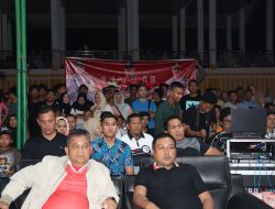 Ribuan Masyarakat Aceh Tamiang Padati Arena Nobar Semifinal Piala AFC Asia U-23