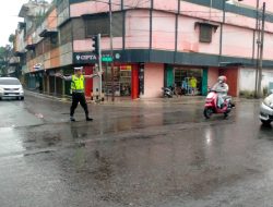 Satlantas Polres Aceh Tamiang Gelar Kegiatan Strong Point