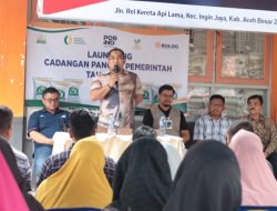 Pj Bupati Aceh Besar Kembali Salurkan Bantuan Cadangan Pangan Tahap II