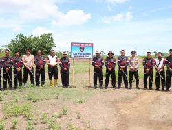 Tingkatkan Budaya Bersih, Polres Aceh Utara Gotroy di Area Pos Polairud