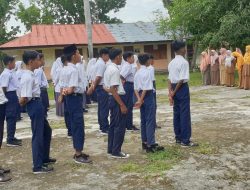 Saweeu Sikula, Polsek Pandrah Sambangi SMP Negeri 1 Pandrah