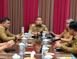 Pj Bupati Aceh Besar Pimpin Rapat Bazar UMKM Expo Aceh Besar