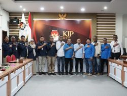 Sahuti Edaran Mendagri untuk Pilkada Damai, Pengurus PWI Aceh Audiensi ke KIP