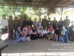 Tanpa Kepentingan Politik, Kades di Kecamatan Pantan Cuaca Gelar Silaturahmi