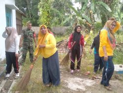 Camat Hutabargot Setyaning Srimaryani Gelar Jumat Bersih Bersama Forkopimcam