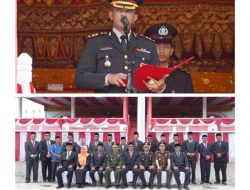 Peringati Hari Lahirnya Pancasila, Kapolres Aceh Selatan Bertindak Selaku Inspektur Upacara