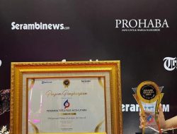 Dirut Tirta Pase Terharu : “Penghargaan Awards Ini Persembahan Untuk Semua”