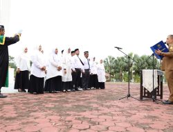 Pj Bupati Aceh Besar Lantik 14 Kepsek