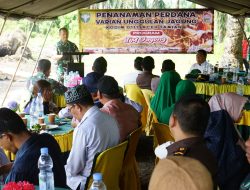 Kodim 0117/Aceh Tamiang Dukung Meningkatkan Ketahanan Pangan Lewat Program Tanam Jagung