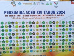 Pembukaan Peksimida XVI ; ISBI Aceh Tampilkan Pertunjukan Kolosal