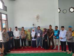 HUT Bhayangkara ke 78, Polres Aceh Tengah Zoom Meeting Bersama Kapolri, Berbagi Sembako dan Bea Siswa