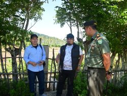 Bersama Dandim 0101/KBA Pj Bupati Aceh Besar Kunjungi Pulo Aceh