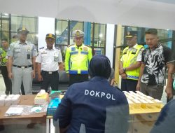 Cek Urin Supir Angkutan, Satlantas Polres Aceh Tengah Kolaborasi Bersama Instansi
