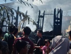 Tiga Unit Rumah di Lumban Dolok Terbakar
