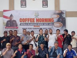 Kajari Gayo Lues Coffee Morning Bersama Insan Pers